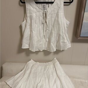 fab'rik Elegant White Blouse